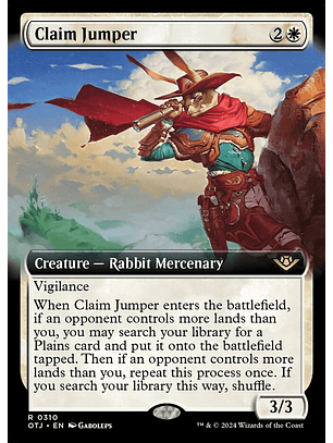 Claim Jumper (Extended Art) | Inglés | NM | OTJ