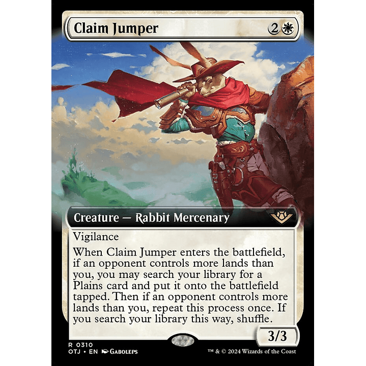 Claim Jumper (Extended Art) | Inglés | NM | OTJ 1