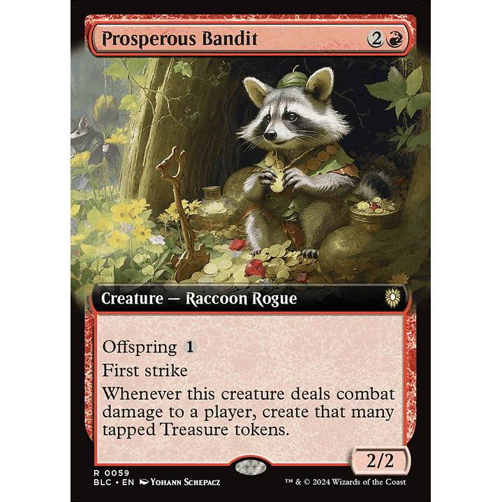 Prosperous Bandit (Extended Art) | Inglés | NM | BLC 1