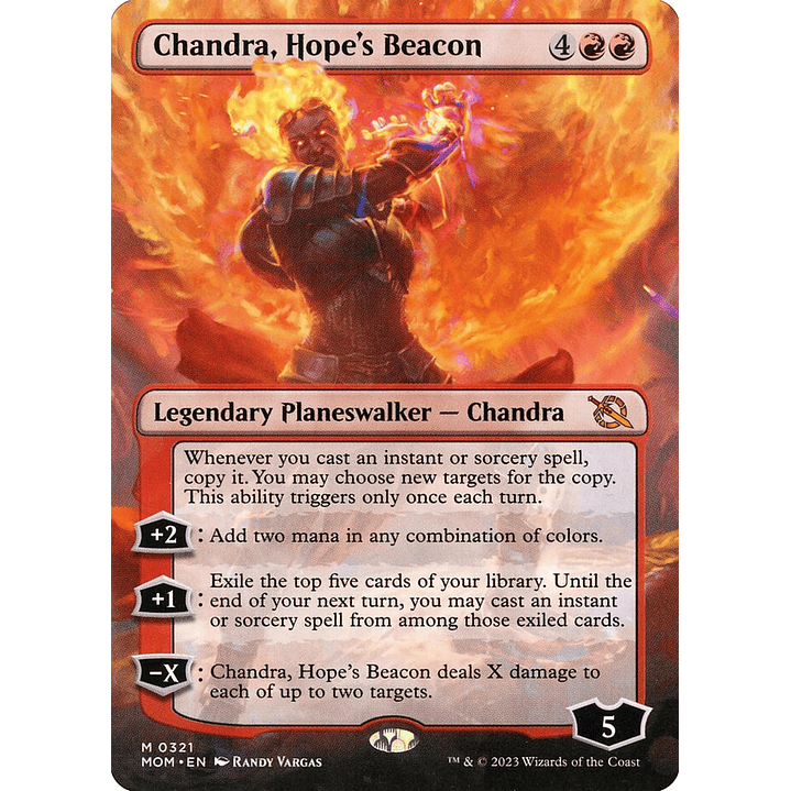 Chandra, Hope's Beacon (Borderless) | Inglés | NM | MOM 1