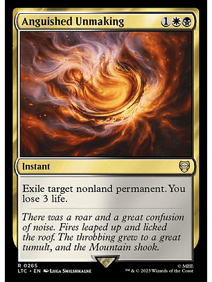 Anguished Unmaking | Inglés | NM | LTC