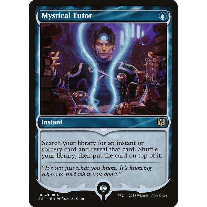 Mystical Tutor (foil) | Inglés | NM | SS1 1