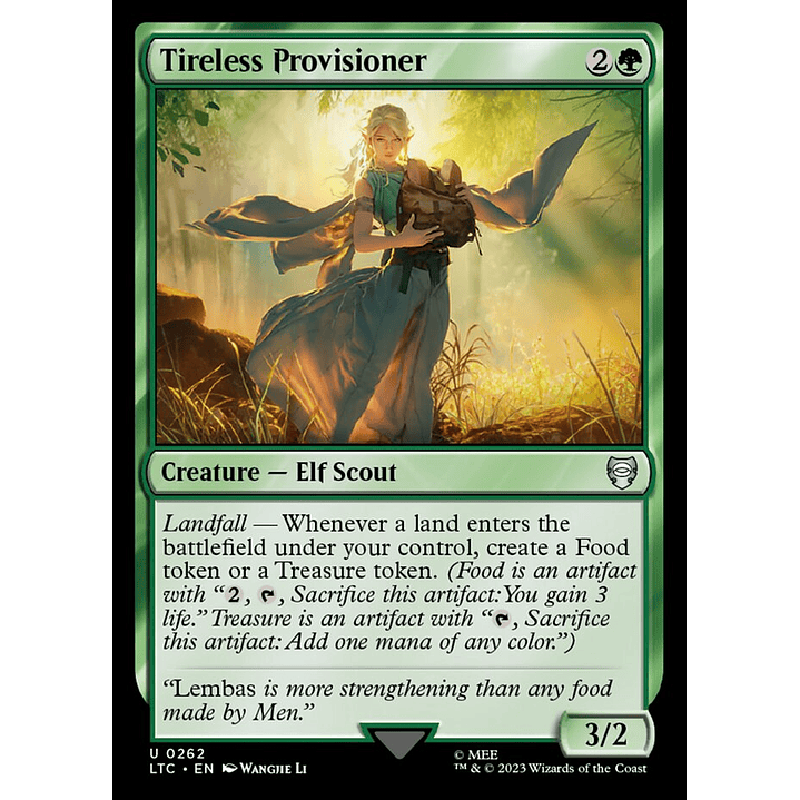 Tireless Provisioner | Inglés | NM | LTC 1