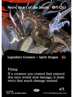 Neriv, Heart of the Storm (Showcase foil) | Inglés | NM | TDM