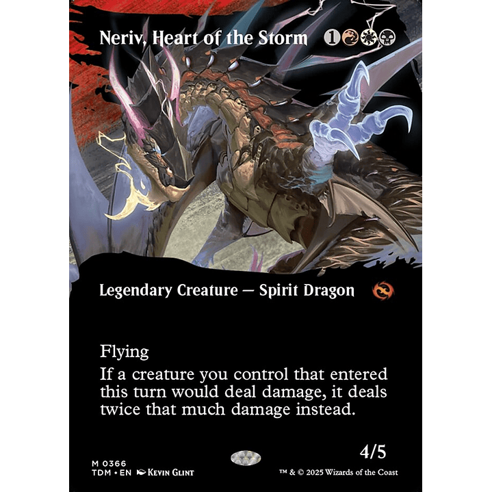 Neriv, Heart of the Storm (Showcase foil) | Inglés | NM | TDM 1