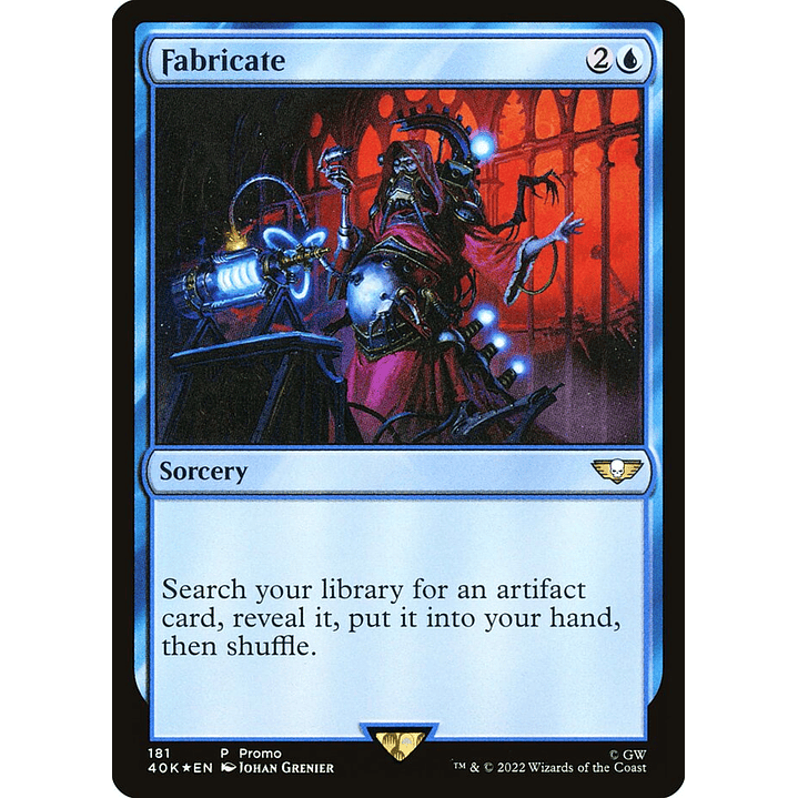 Fabricate (foil) | Inglés | EX | 40K 1