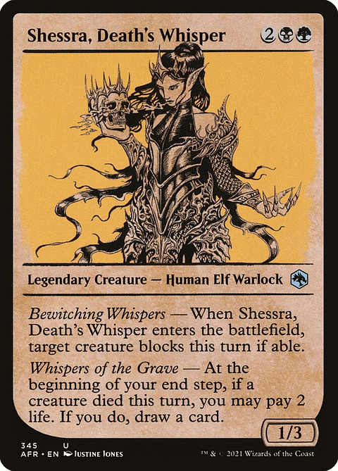 Shessra, Death's Whisper (Showcase) | Español | NM | AFR