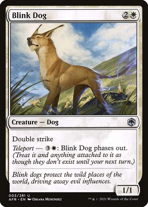 Blink Dog | Español | NM | AFR