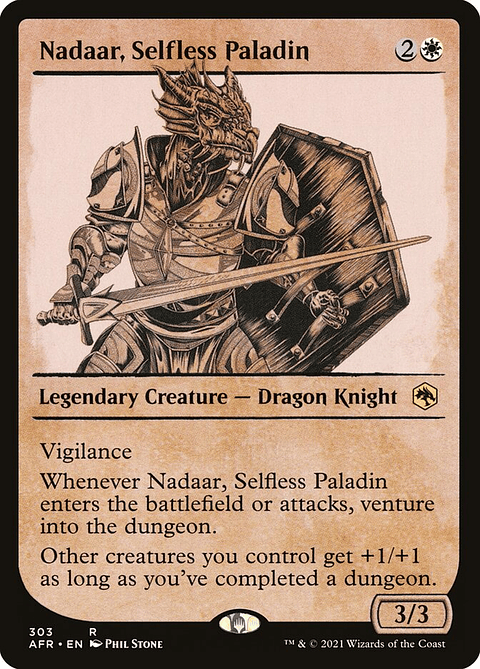 Nadaar, Selfless Paladin (Showcase) | Español | NM | AFR