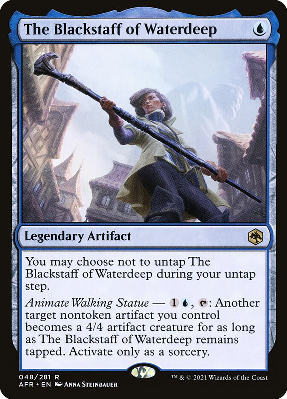 The Blackstaff of Waterdeep | Español | NM | AFR 1