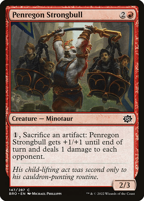 Penregon Strongbull (foil) | Inglés | NM | BRO