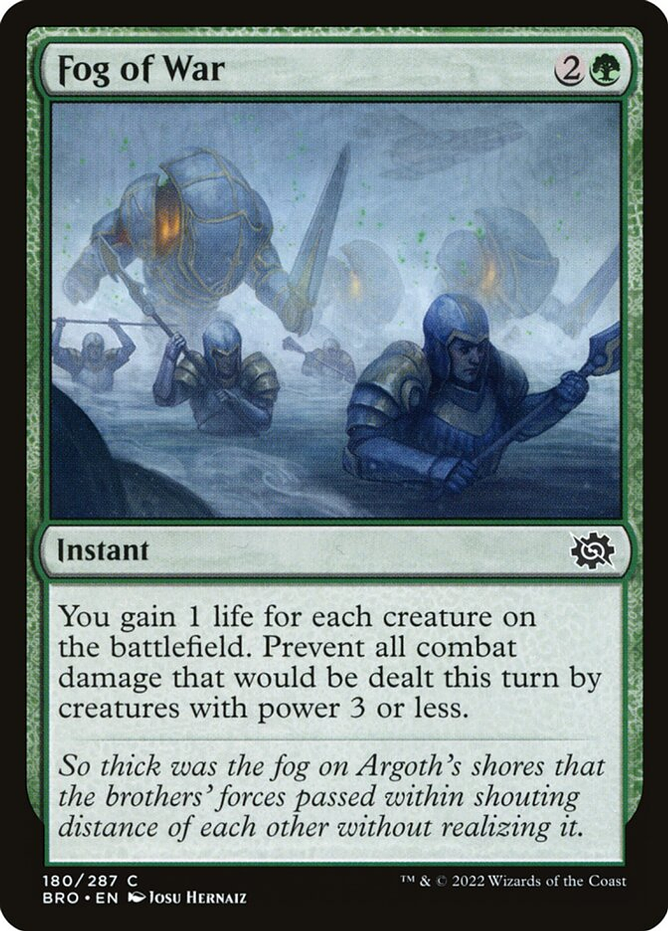 Fog of War (foil) | Inglés | NM | BRO 1