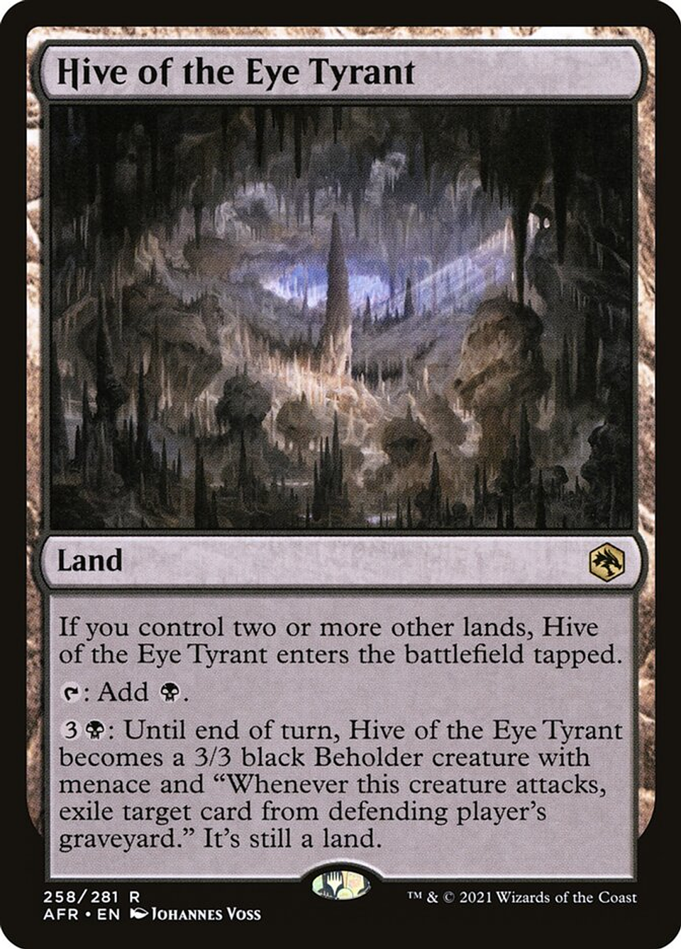Hive of the Eye Tyrant | Español | NM | AFR 1