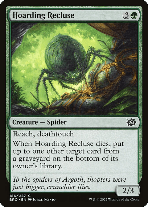 Hoarding Recluse (foil) | Inglés | NM | BRO