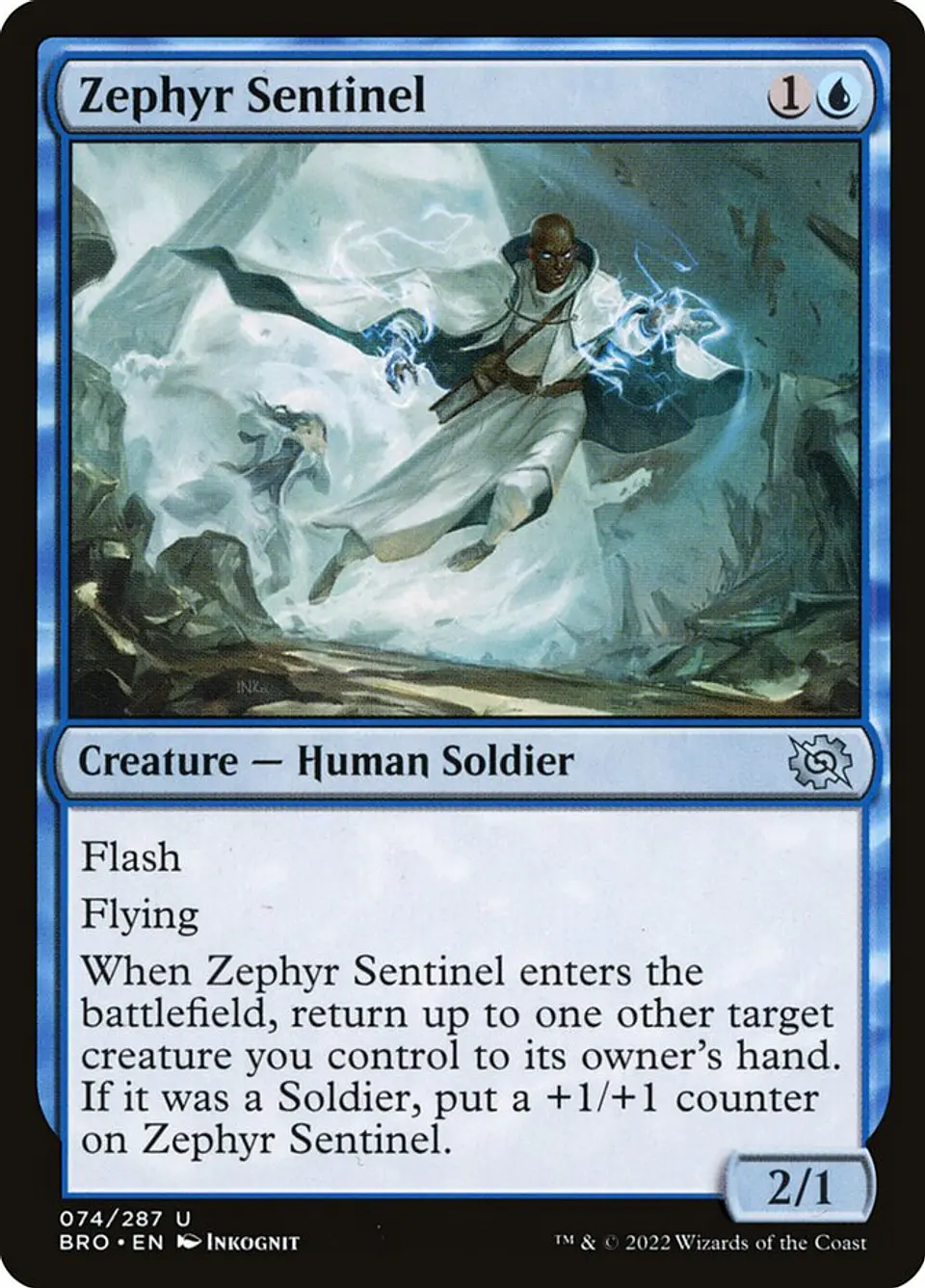Zephyr Sentinel (foil) | Inglés | NM | BRO 1