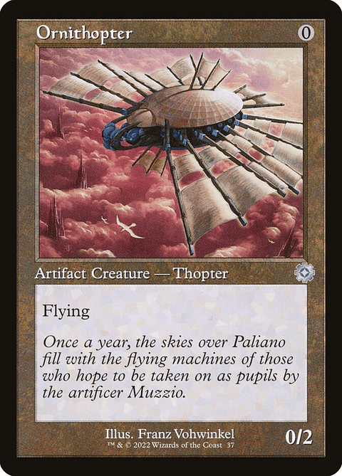 Ornithopter (Retro Frame) | Inglés | NM | BRR