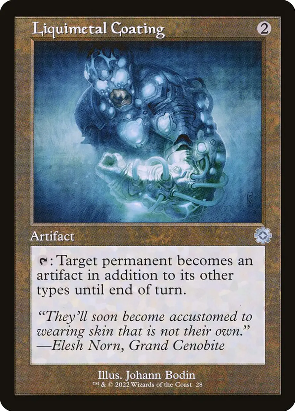 Liquimetal Coating (Retro Frame) | Inglés | NM | BRR 1