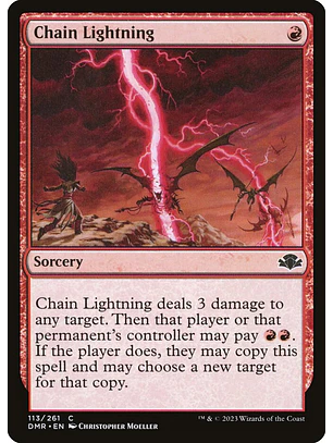 Chain Lightning | Inglés | NM | DMR