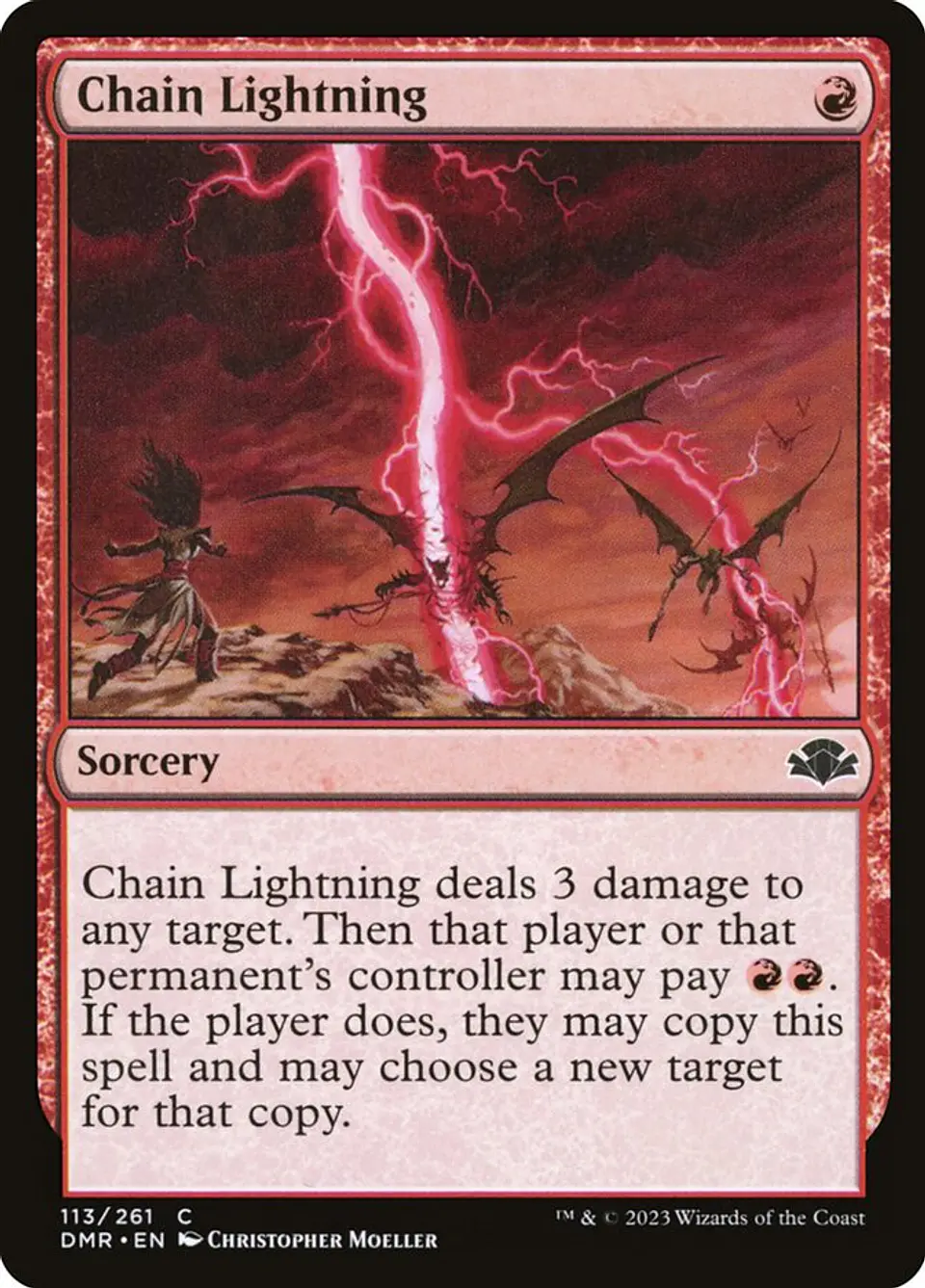 Chain Lightning | Inglés | NM | DMR 1