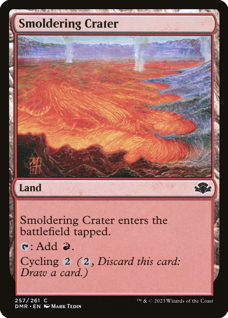 Smoldering Crater | Inglés | NM | DMR 1
