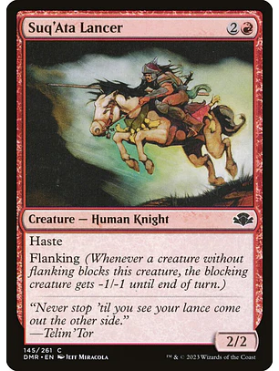 Suq'Ata Lancer | Inglés | NM | DMR