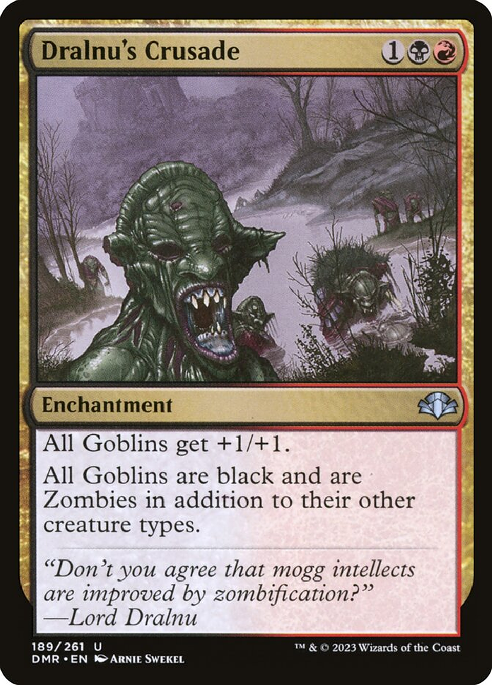 Dralnu's Crusade | Inglés | NM | DMR 1
