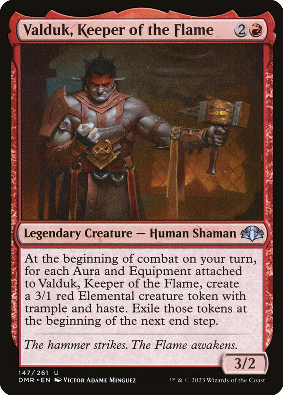 Valduk, Keeper of the Flame | Inglés | NM | DMR 1