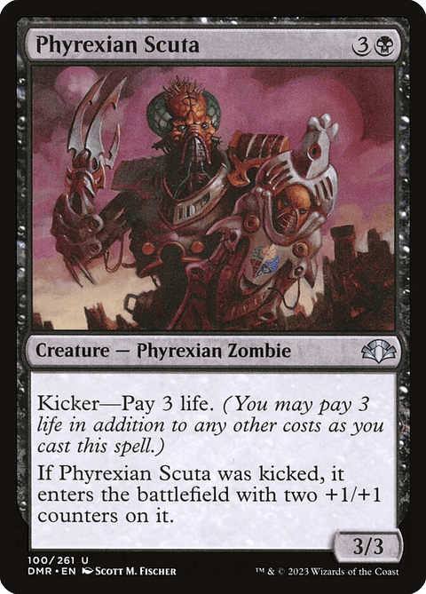 Phyrexian Scuta | Inglés | NM | DMR
