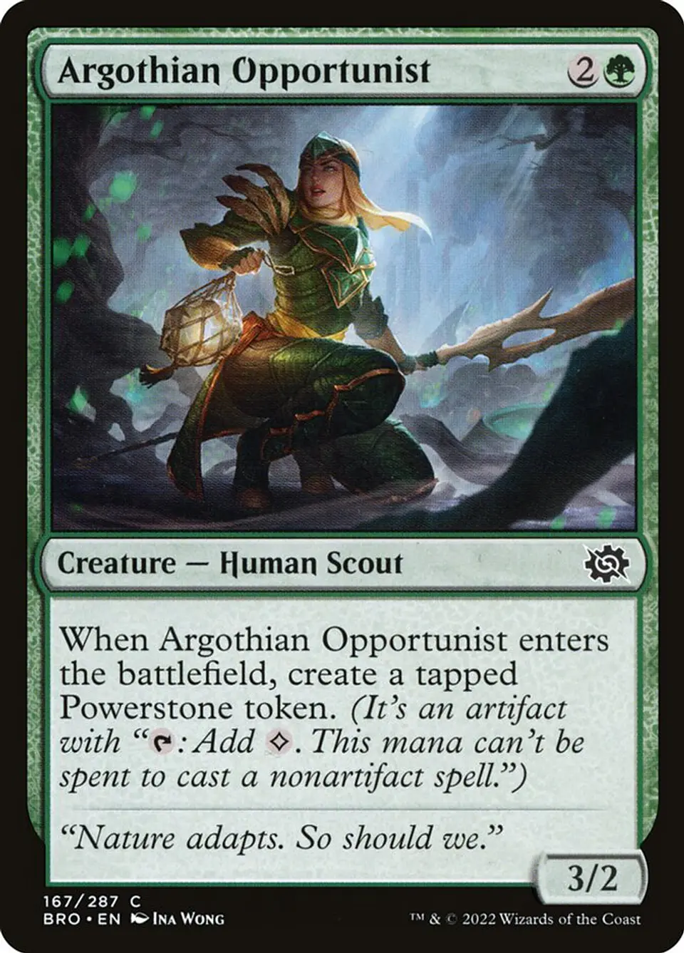 Argothian Opportunist (foil) | Inglés | NM | BRO 1