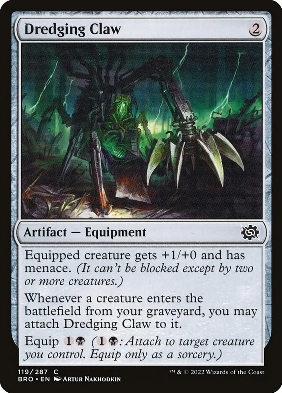 Dredging Claw (foil) | Inglés | NM | BRO 1