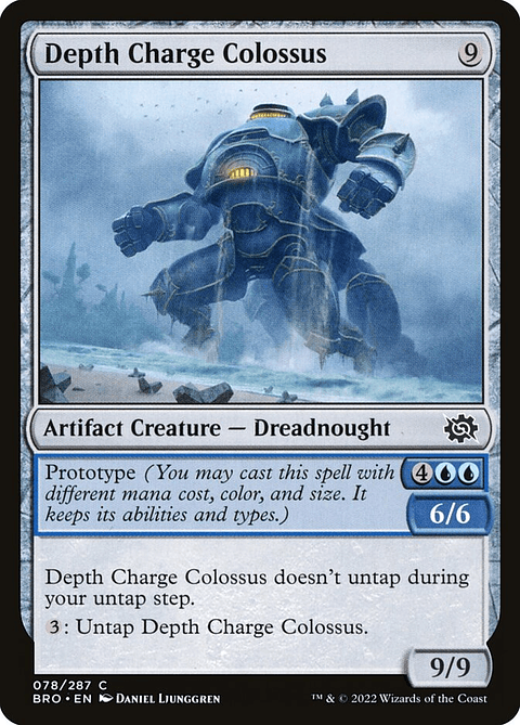 Depth Charge Colossus (foil) | Inglés | NM | BRO