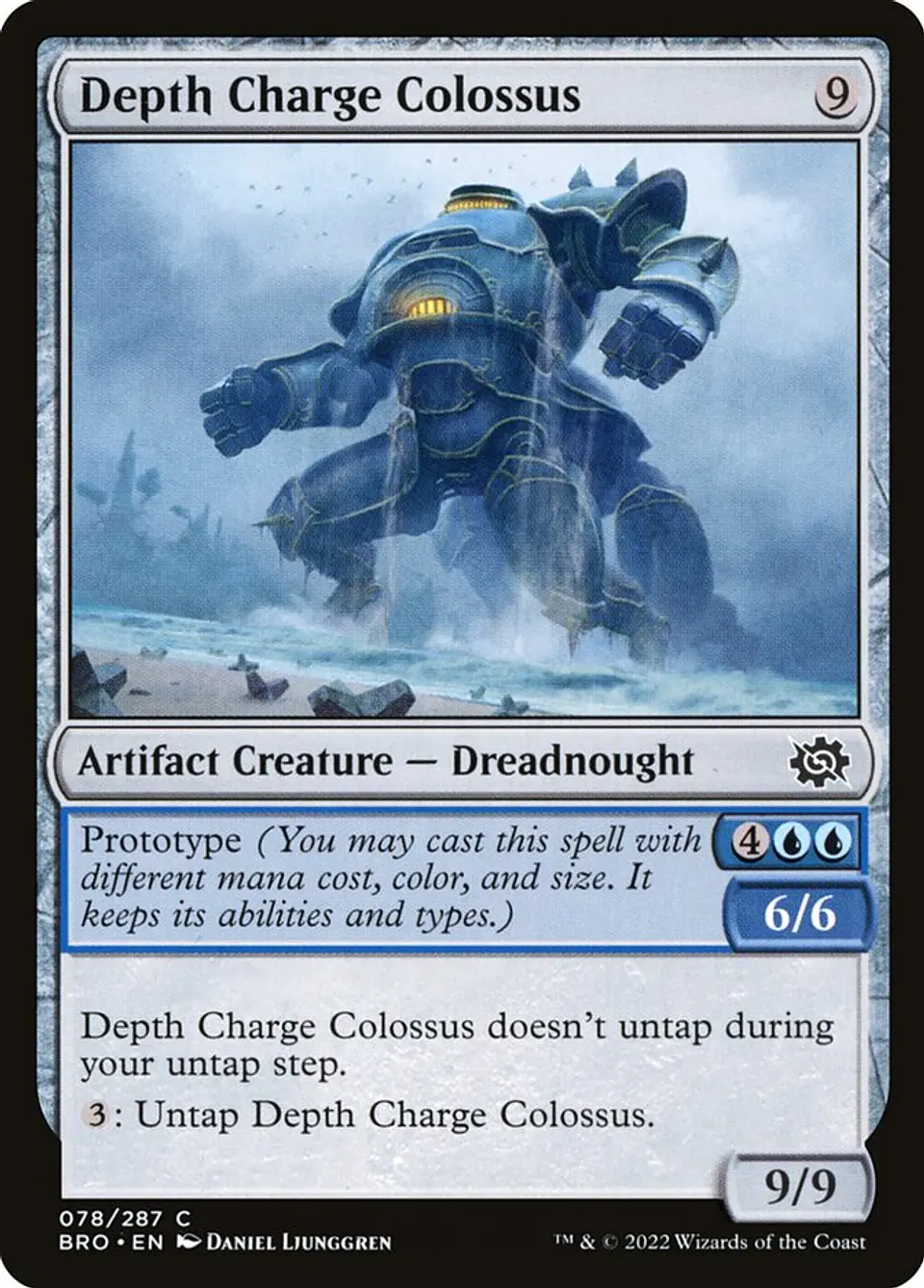 Depth Charge Colossus (foil) | Inglés | NM | BRO 1