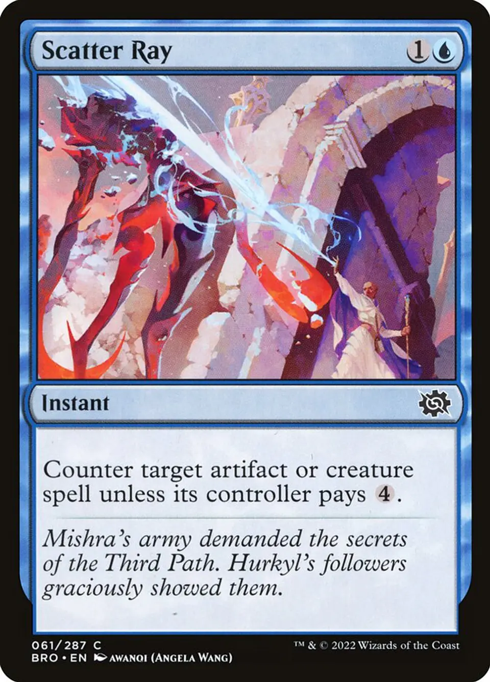 Scatter Ray (foil) | Inglés | NM | BRO 1
