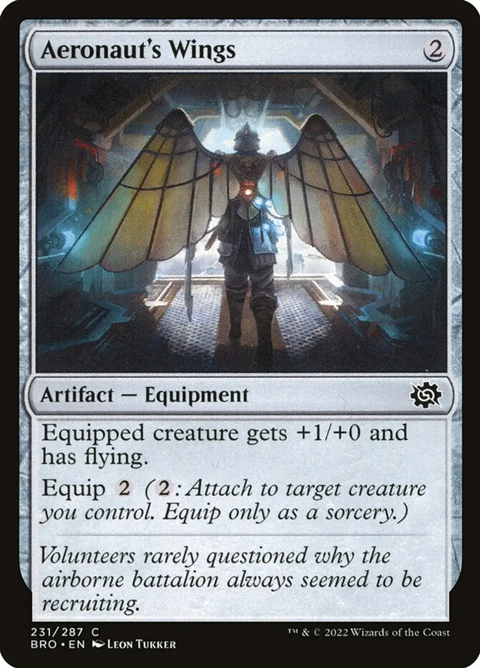 Aeronaut's Wings (foil) | Inglés | NM | BRO 1