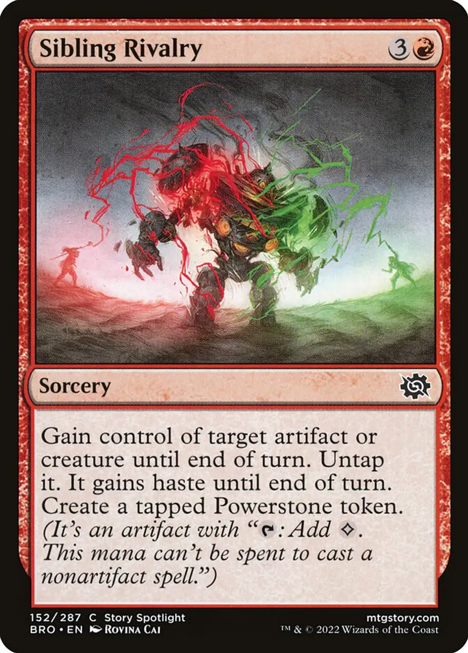 Sibling Rivalry (foil) | Inglés | NM | BRO 1