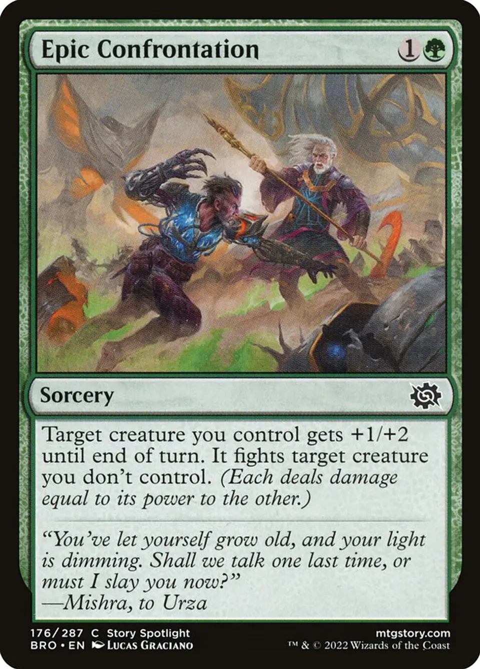 Epic Confrontation (foil) | Inglés | NM | BRO 1