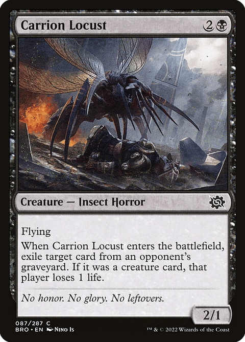 Carrion Locust (foil) | Inglés | NM | BRO