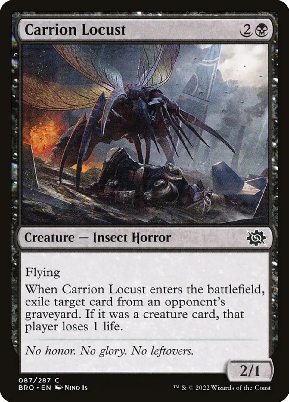 Carrion Locust (foil) | Inglés | NM | BRO 1