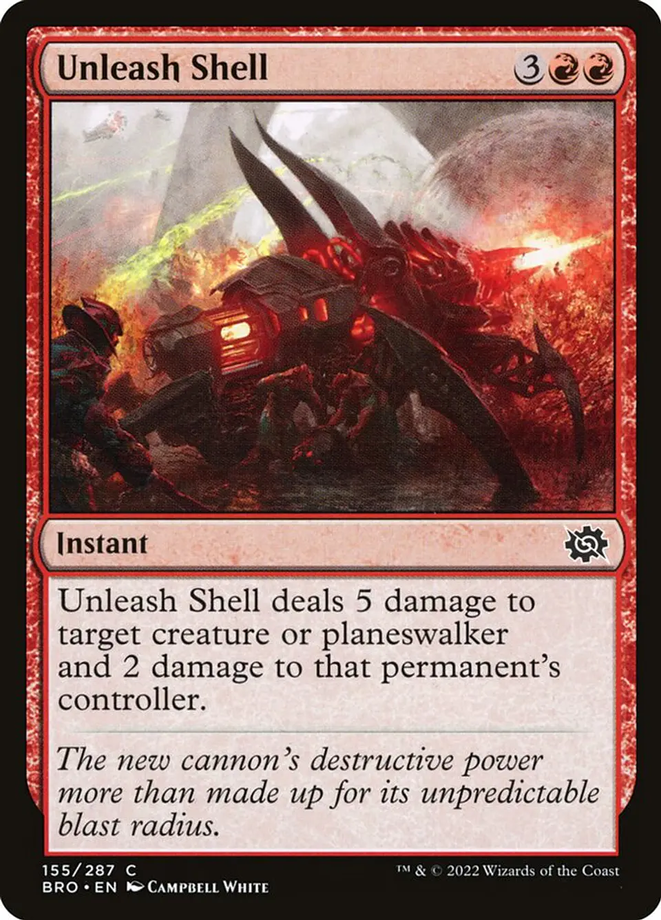 Unleash Shell (foil) | Inglés | NM | BRO 1