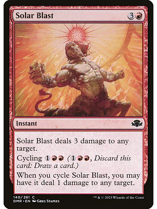 Solar Blast | Inglés | NM | DMR