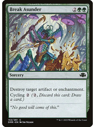 Break Asunder | Inglés | NM | DMR