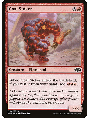 Coal Stoker | Inglés | NM | DMR
