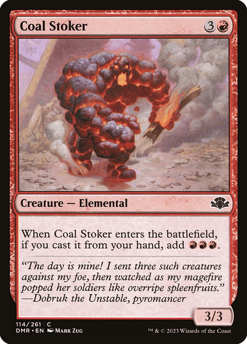 Coal Stoker | Inglés | NM | DMR