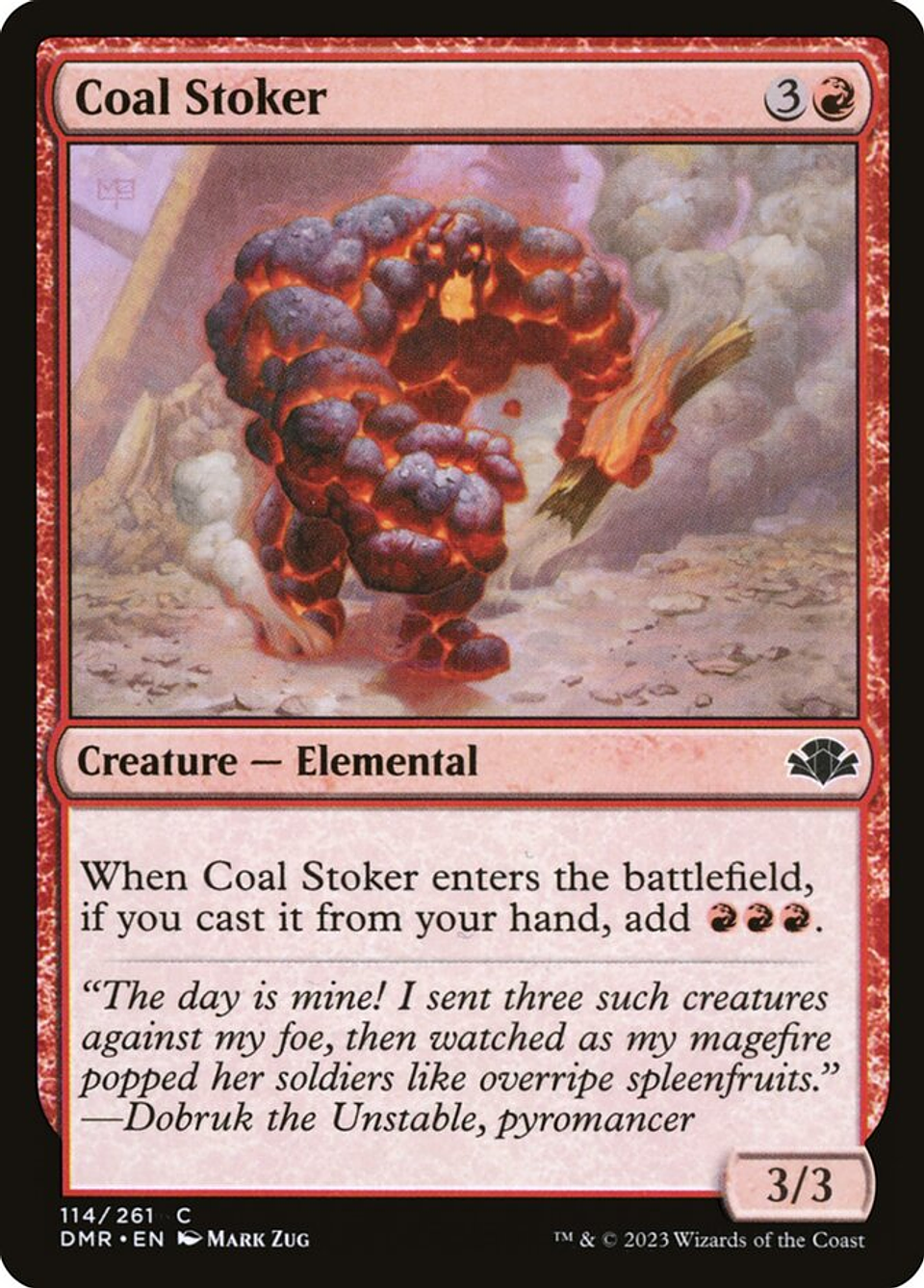 Coal Stoker | Inglés | NM | DMR 1