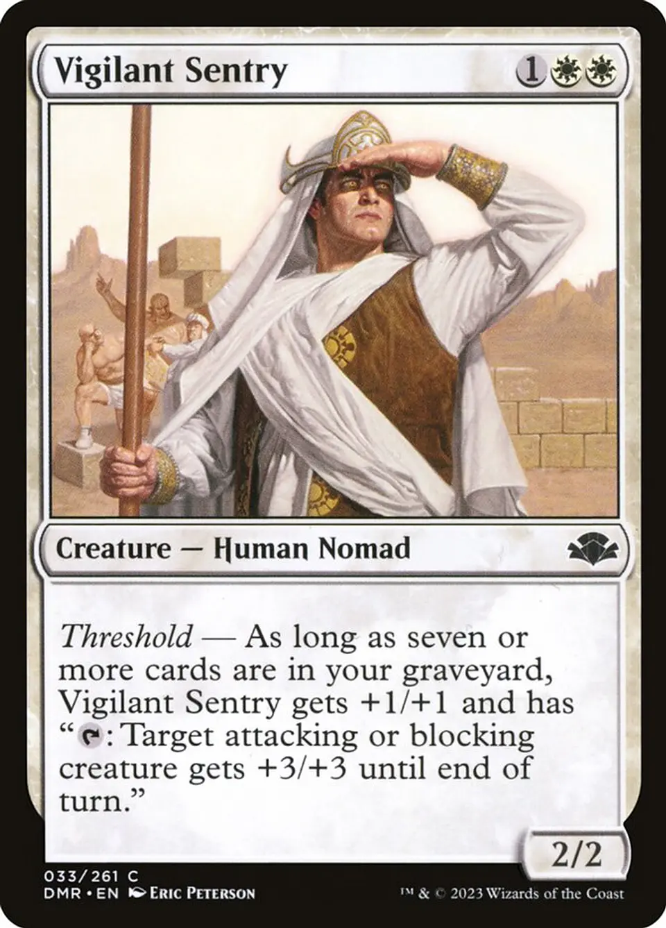 Vigilant Sentry | Inglés | NM | DMR 1