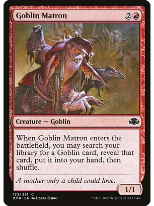 Goblin Matron | Inglés | NM | DMR