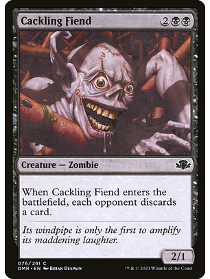 Cackling Fiend | Inglés | NM | DMR