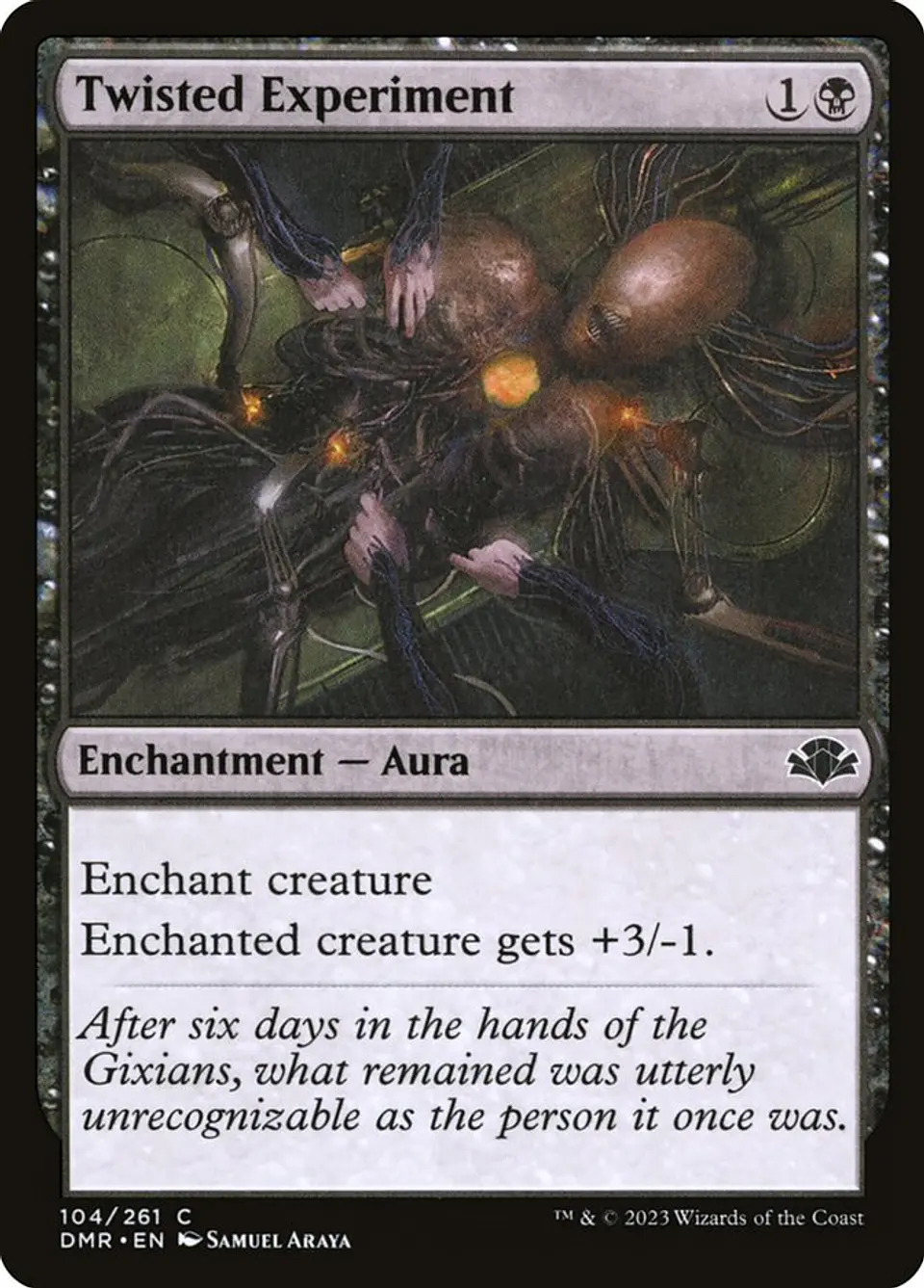 Twisted Experiment | Inglés | NM | DMR 1