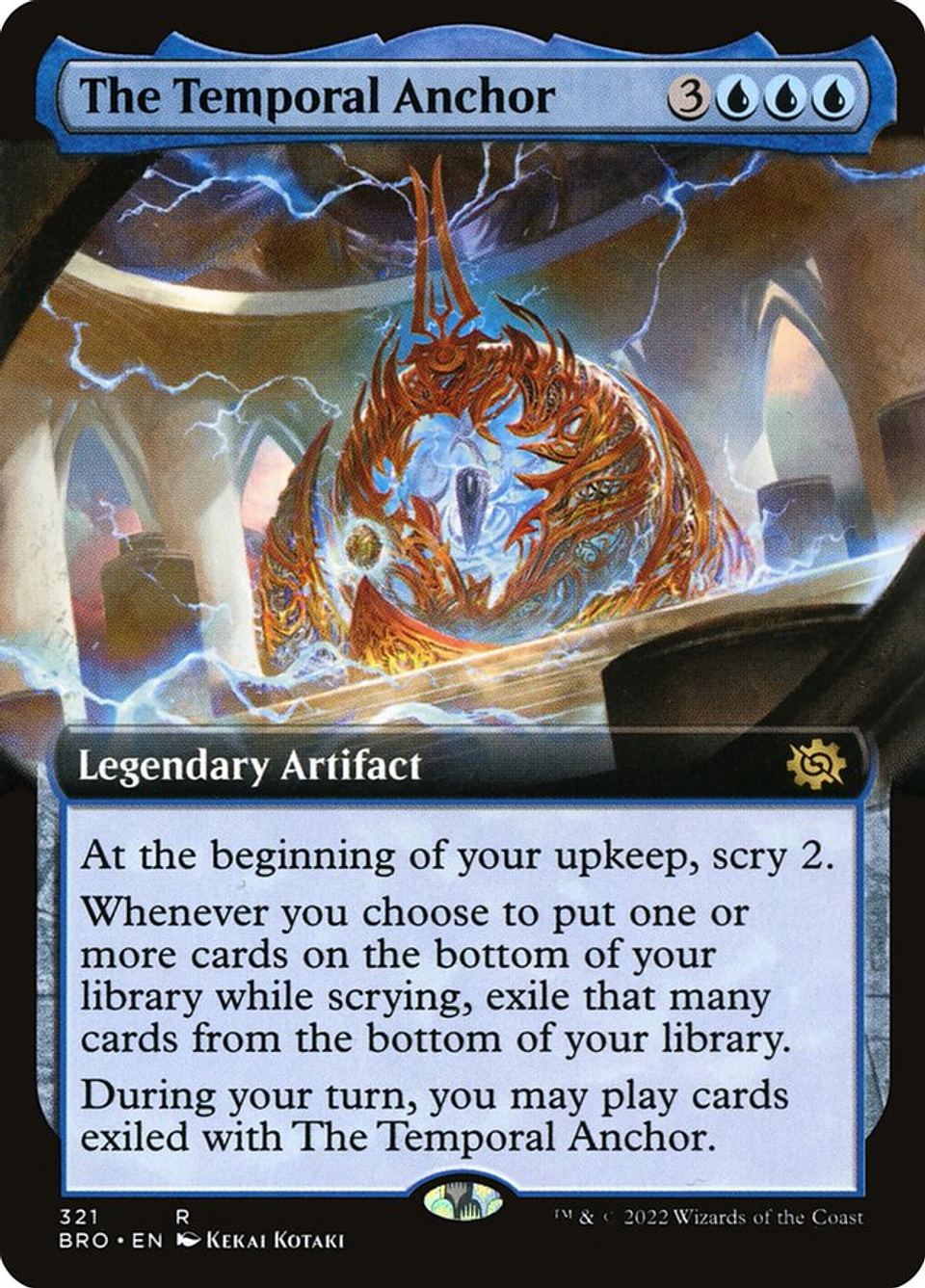 The Temporal Anchor (Extended Art) | Inglés | NM | BRO 1