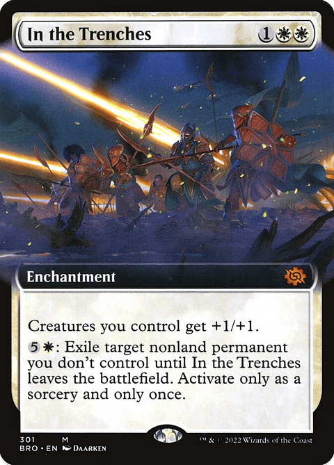 In the Trenches (Extended Art) | Inglés | NM | BRO